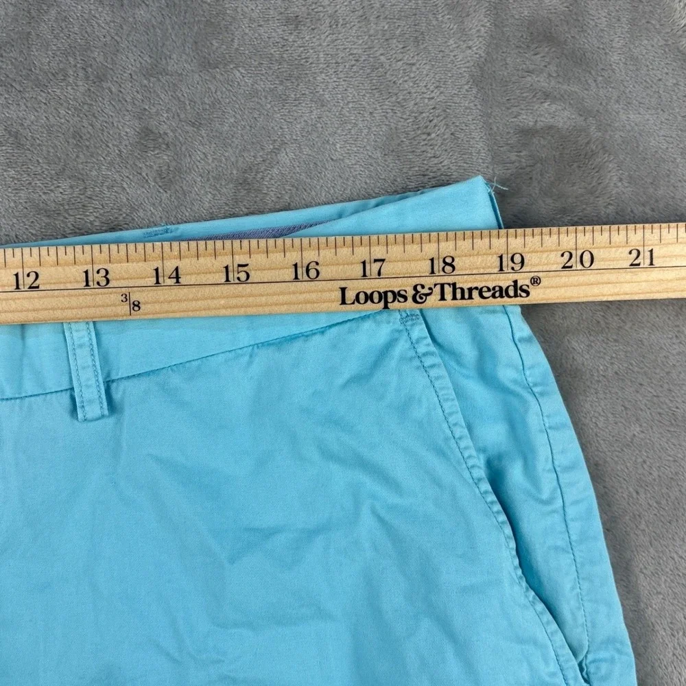 Polo Ralph Lauren Shorts Mens 38 Classic Fit Light Blue Cotton EUC